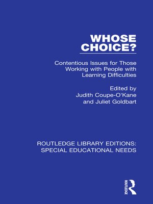 cover image of Whose Choice?